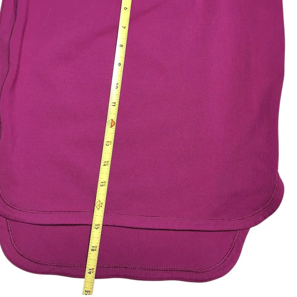 Lululemon City Skirt regal plum magenta size 4 luon athletic pencil mini skirt